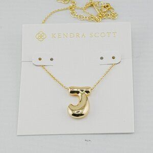 Kendra Scott Polished Letter Necklace